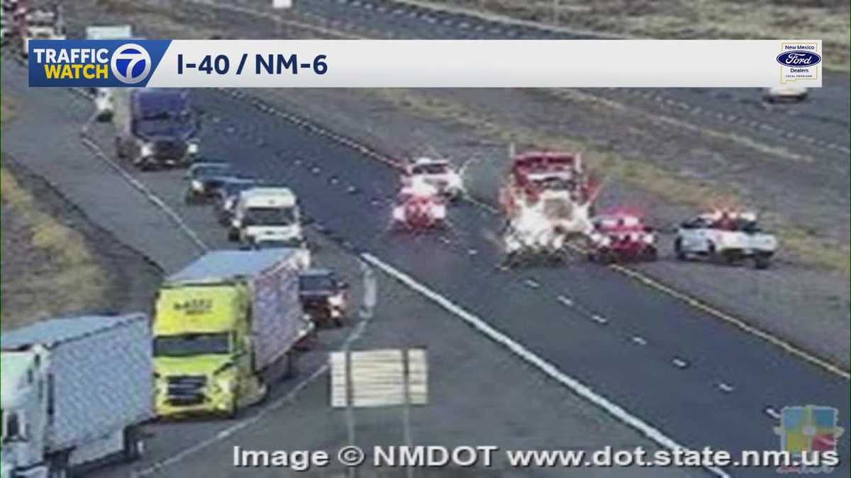 Eastbound I-40 closed west of Albuquerque due to fatal crash