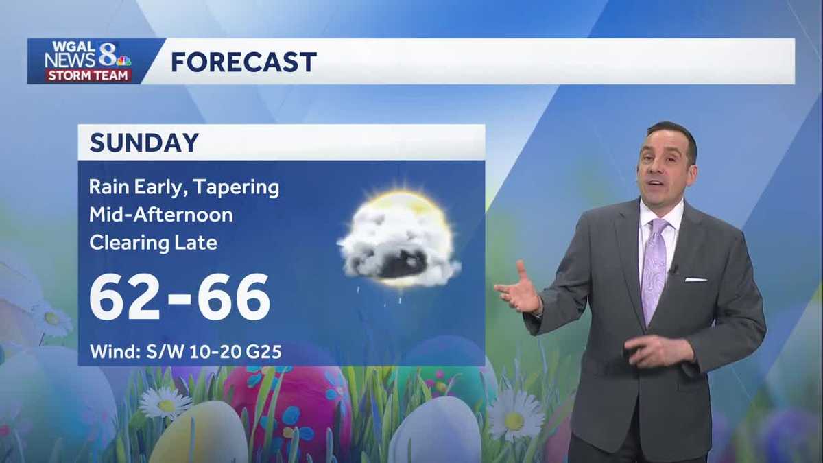 Wet, but not a washout, for Easter Weekend