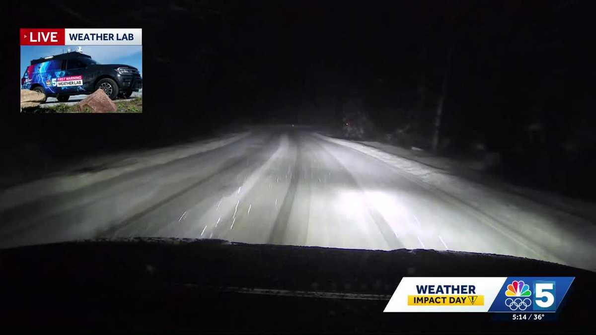 Mountain snow and valley rain could make for tough evening commute