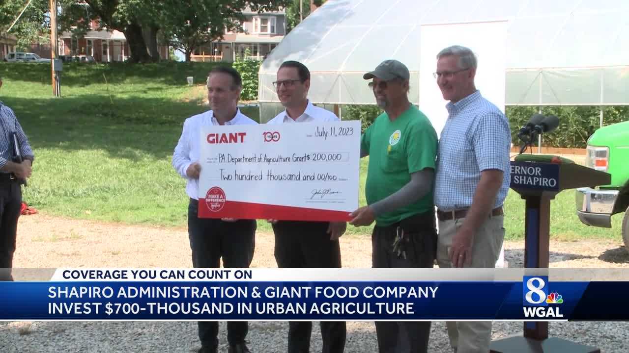 Shapiro Administration Announces Investment In Urban Agriculture