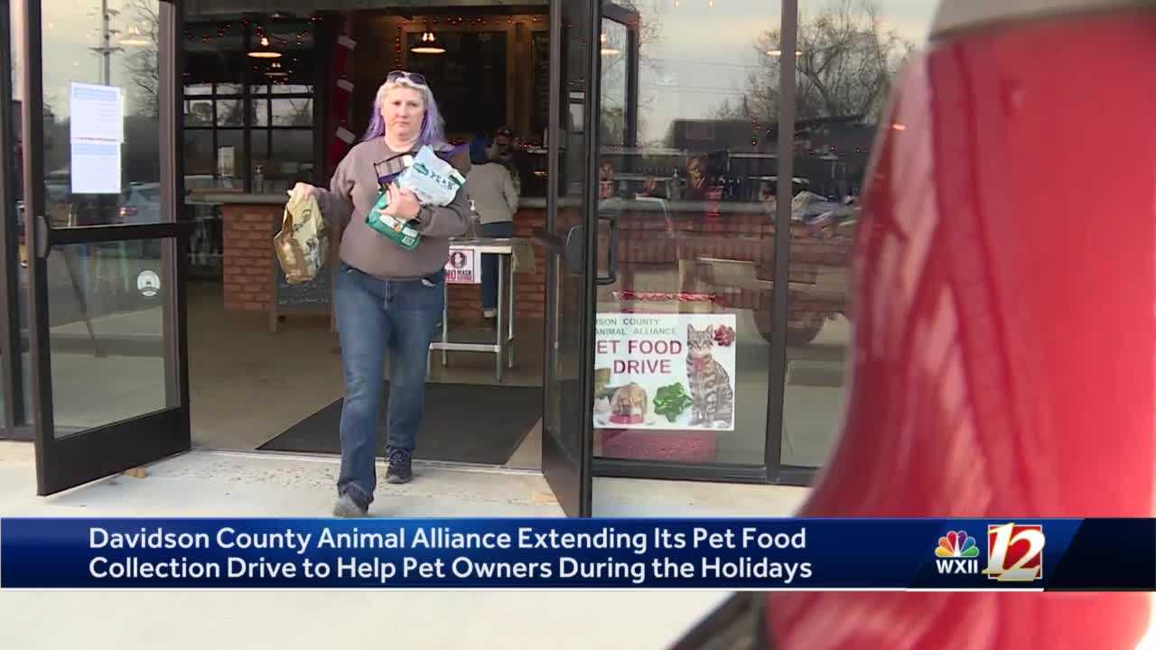 Davidson County pet food drive extended to help families in need