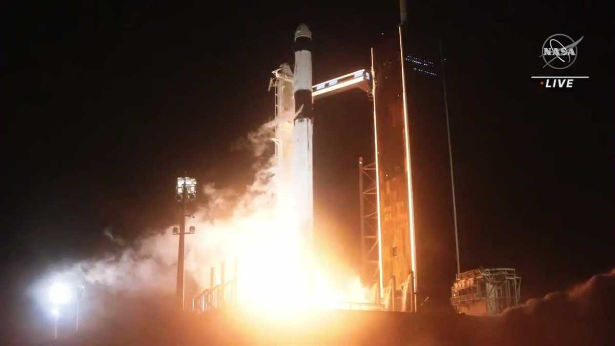 Crew-3 launches from Space Coast