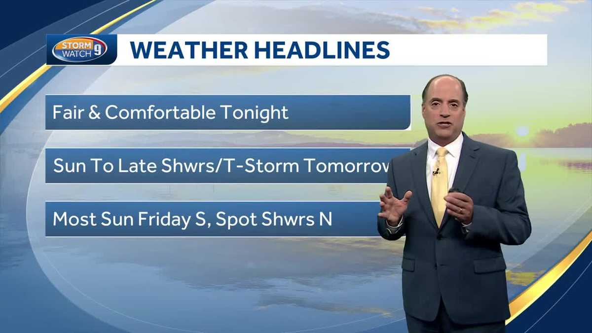 NH weather forecast: Comfortable night with fair skies