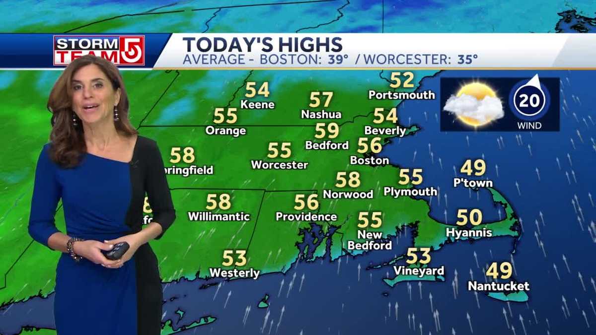 Video: Spring-like warmth rest of week