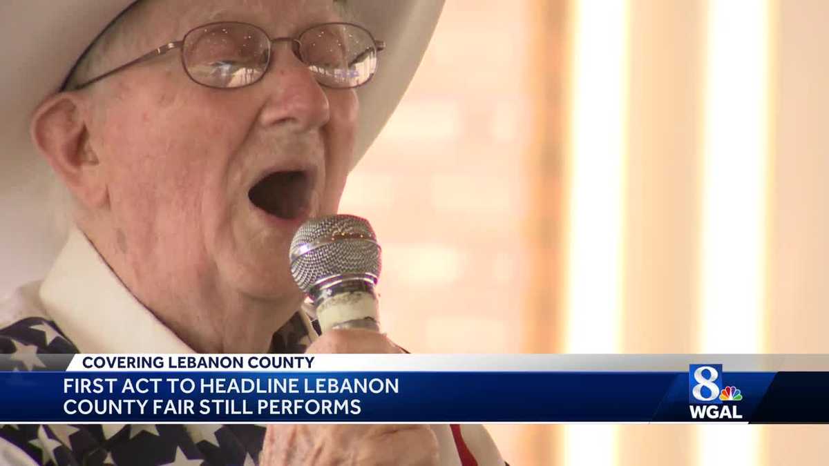 95yearold Al Shade performs at Lebanon Fair for 50th time