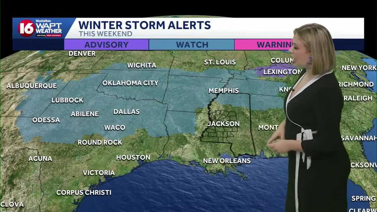 TIMELINE: Arctic blast and winter storm coming to Mississippi