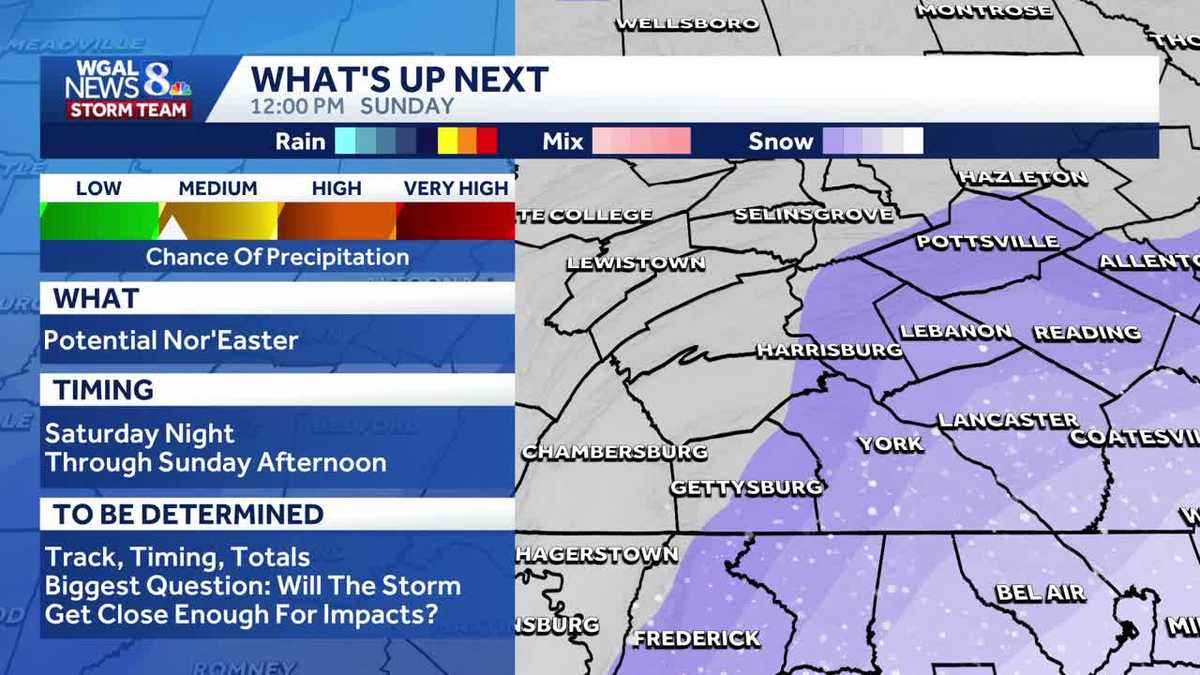 POTENTIAL SNOWSTORM THIS WEEKEND? American, European models show different scenarios
