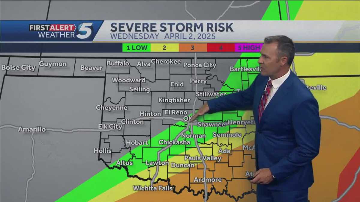 TIMELINE: Oklahoma sees another tornado threat Wednesday morning
