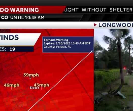 longwood tornado damage
