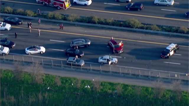 Multi-car crash involving stolen vehicle temporarily shuts down I-80 westbound lanes - Vimarsana News
