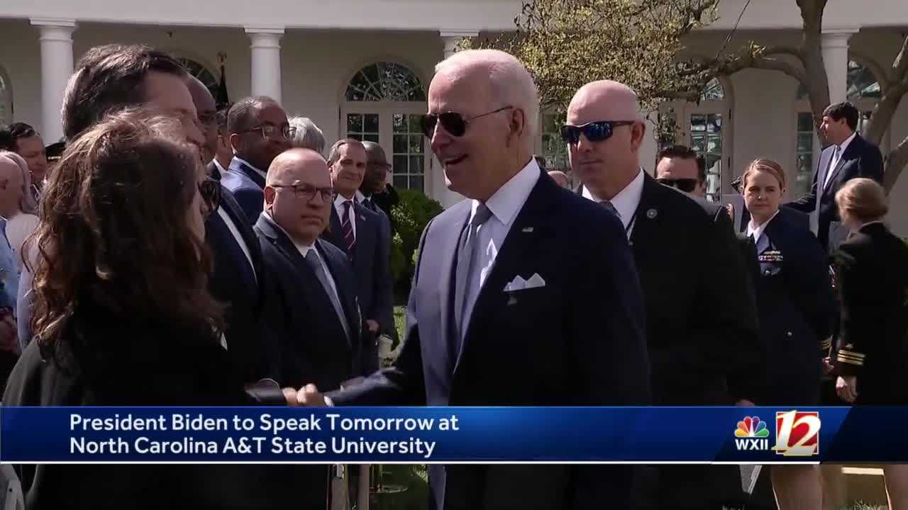 President Joe Biden To Speak At North Carolina A&T State Univ.