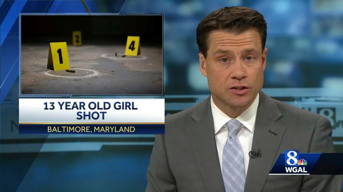 13-year-old girl in critical condition after being shot in Baltimore