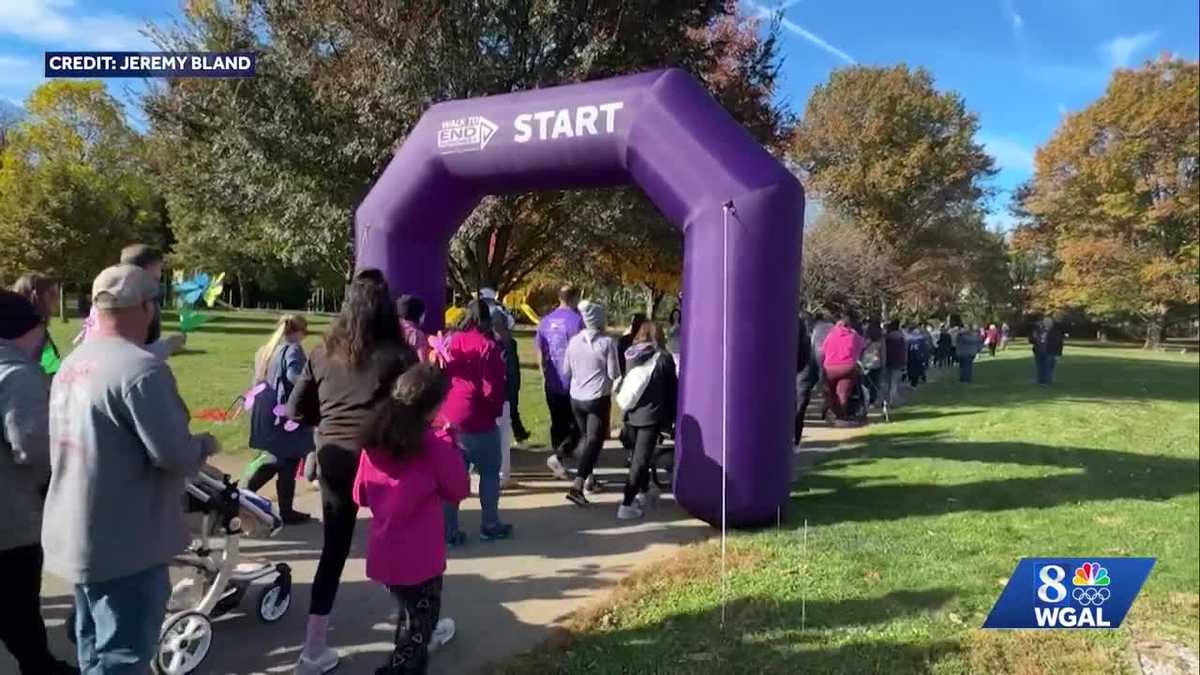 York community hosts walk to end Alzheimer's disease