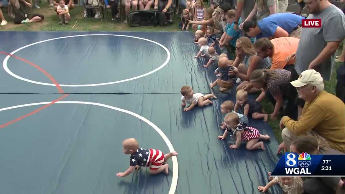 Everyone wins with the cuteness of the Elizabethtown Fair Baby Race