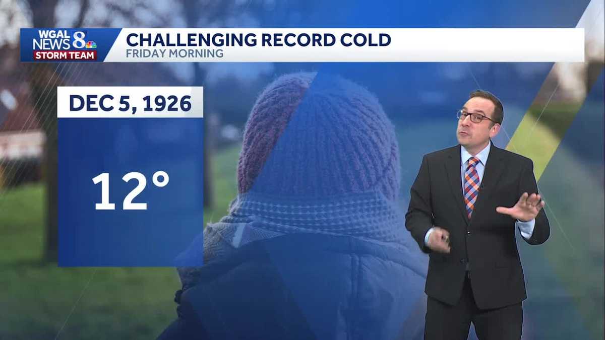 Winter Chill Intensifies Next Few Days