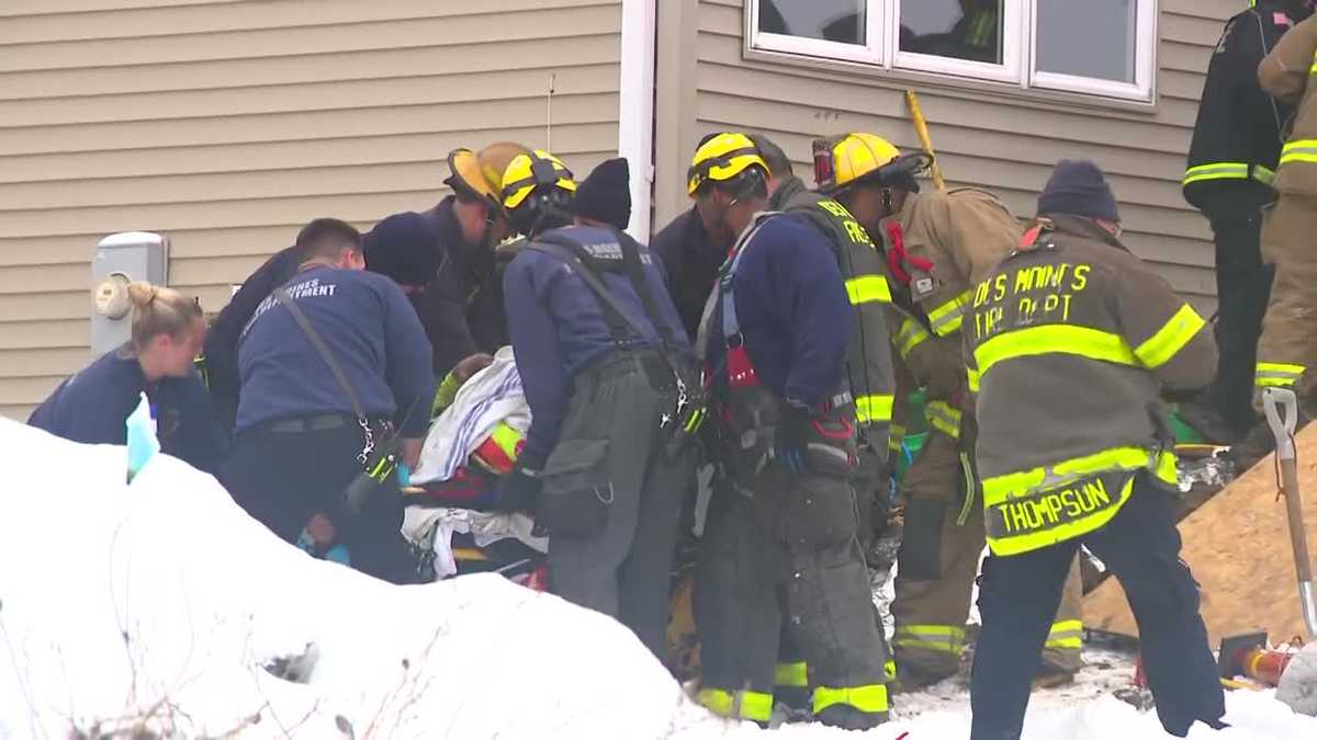 Trench collapse: Man injured after trench collapse in Des Moines