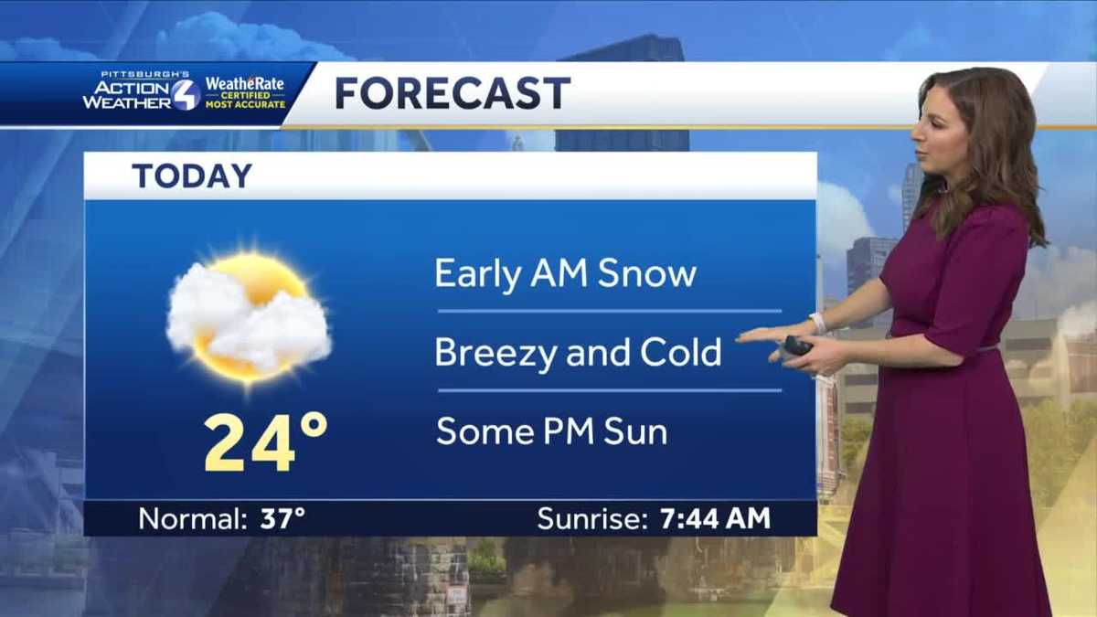 Parts of western Pa. under winter weather advisory Friday morning