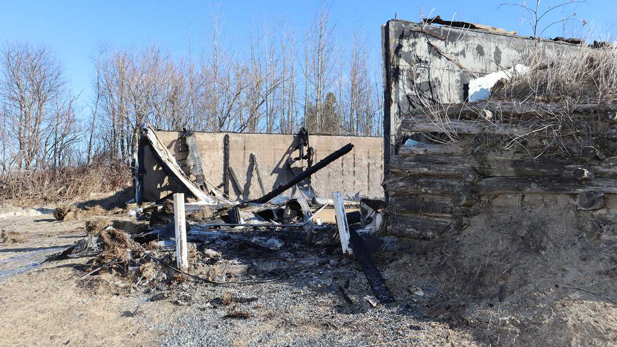 Maine farm's potato storage building destroyed by fire