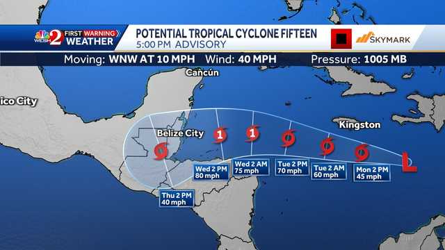 Storm tracker: Potential Tropical Cyclone 15 forms - Vimarsana News