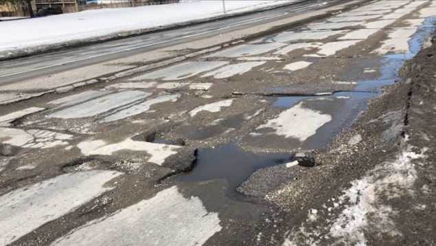 Omaha potholes