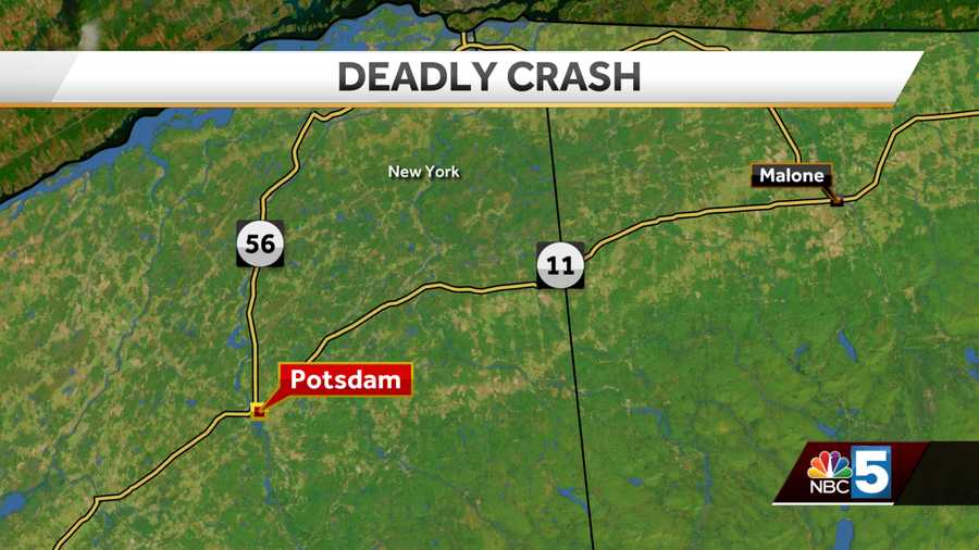 Deadly crash in Potsdam, NY.