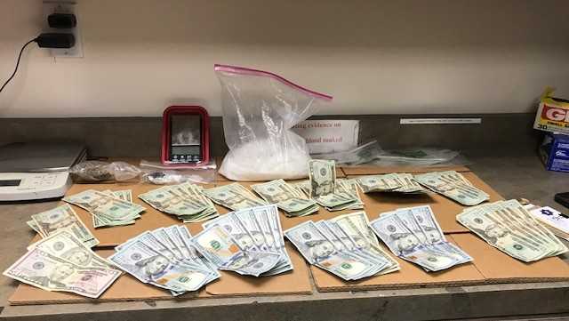 Man arrested with pound of meth