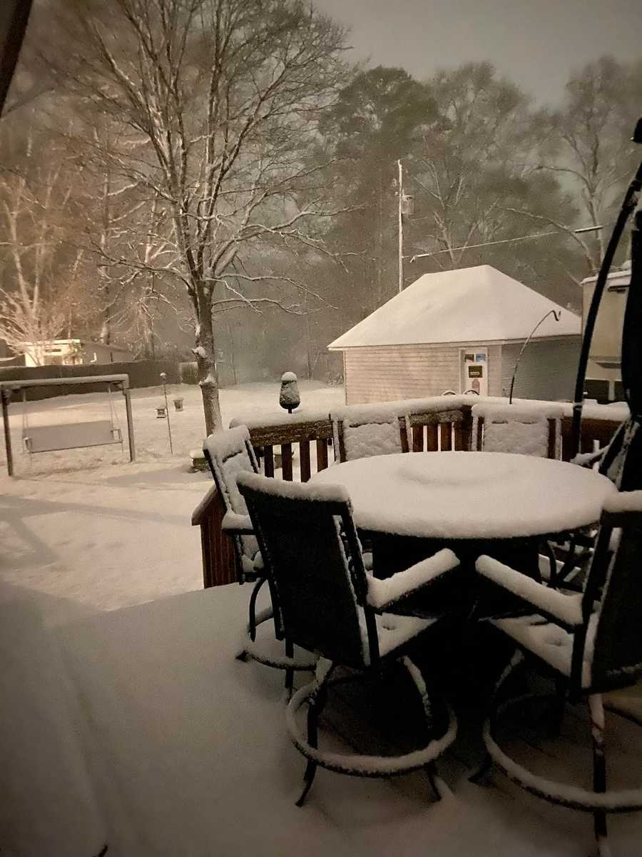 South Carolina Snow pictures