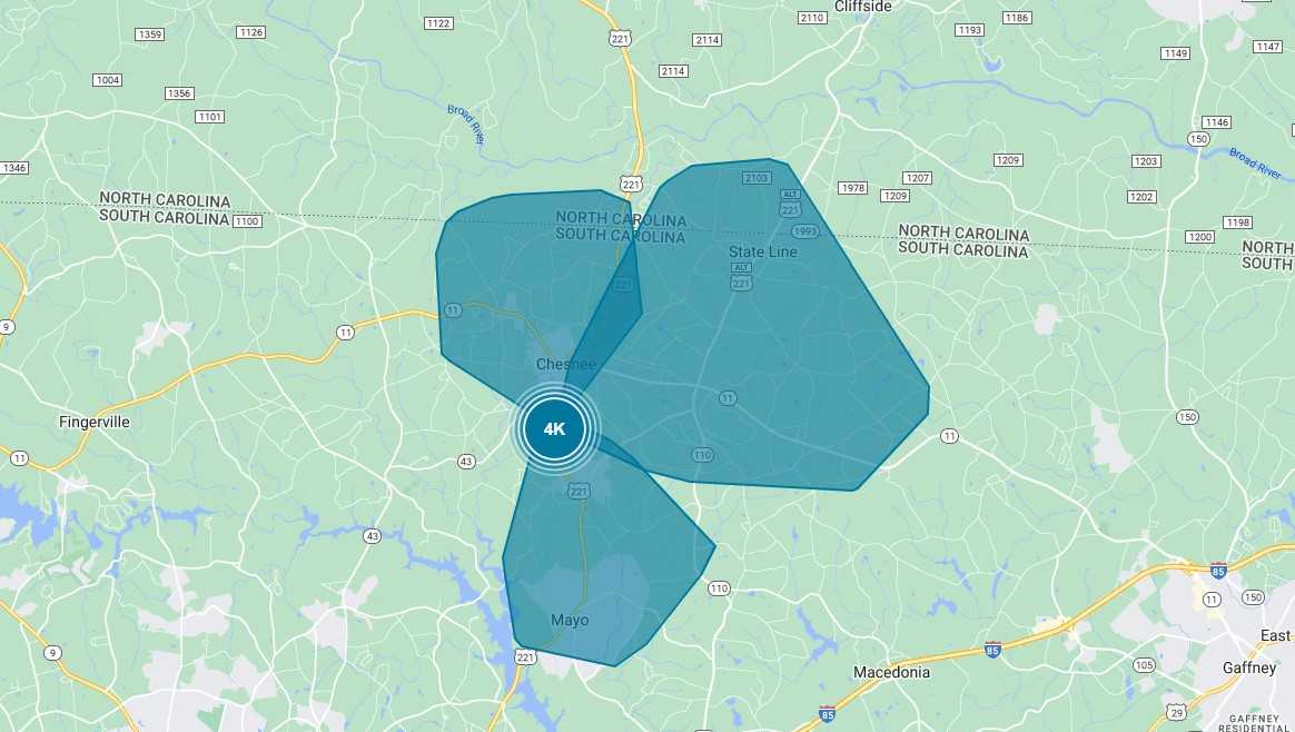 Power restored to thousands in Upstate county after tree damages substation, officials say