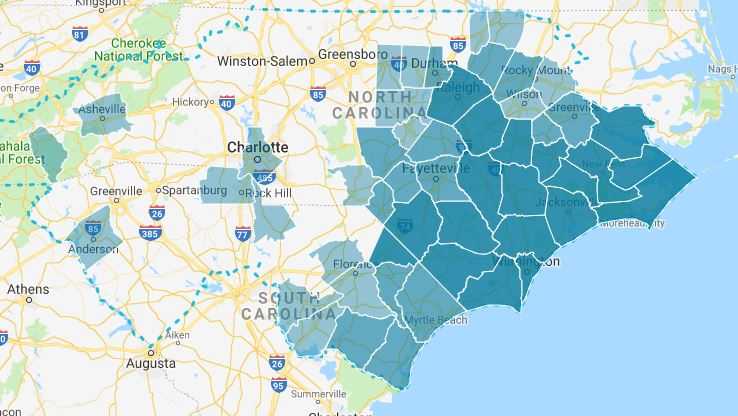Dorian Knocks Out Power To Over 200k Customers In North Carolina