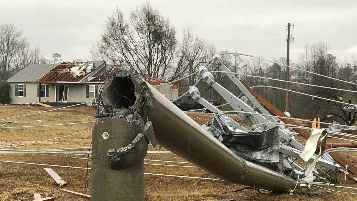 PHOTOS Central Alabama storm damage