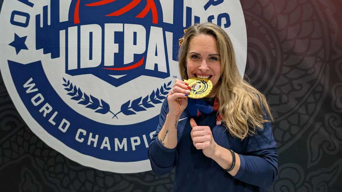 World champion powerlifter victorious after hard-fought fight for life