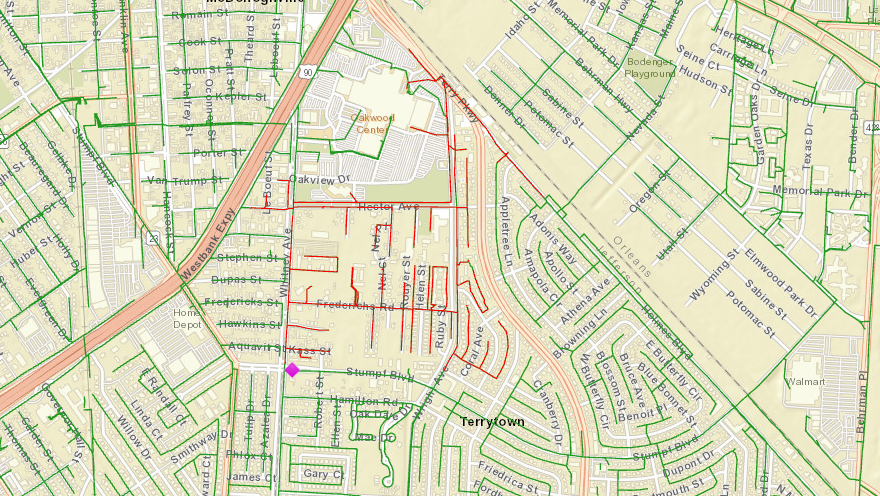 Storms knock out power to some Entergy customers in Terrytown