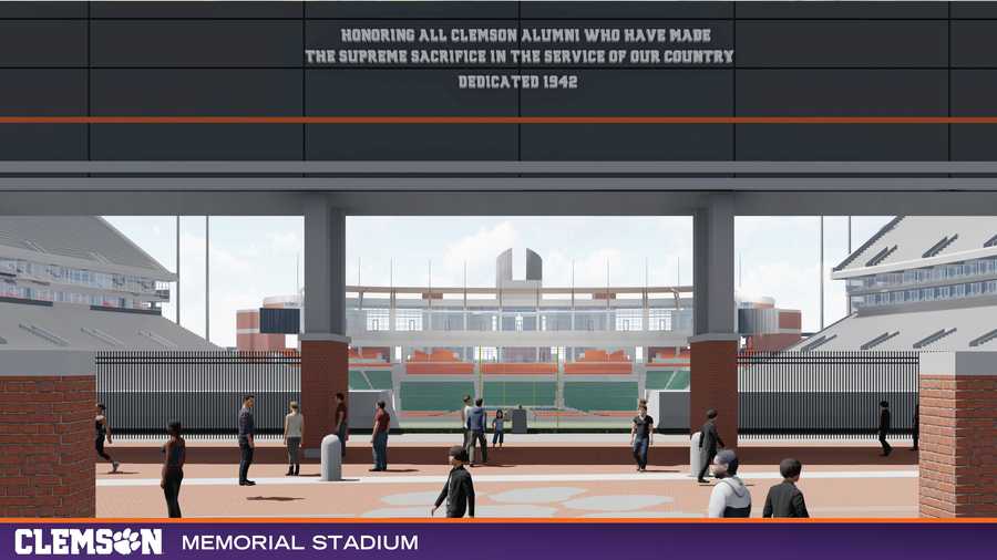 First Look Clemsons Proposed Upgrades To Death Valley