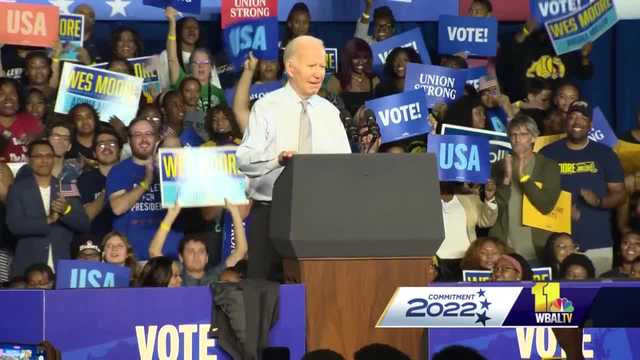 Biden visits Maryland to gin up Democrats, GOP rallies voters - Vimarsana News