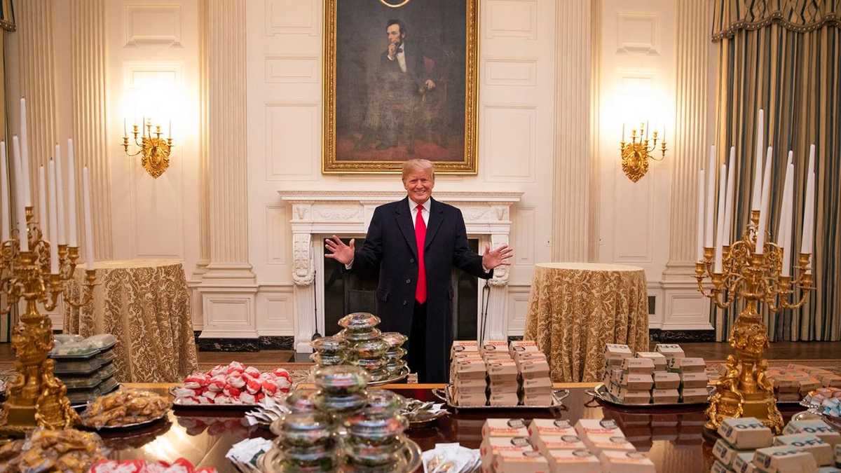 Clemson Tigers Celebrate Championship Win At White House