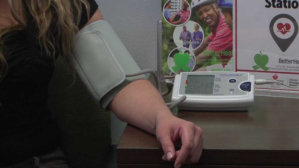 City buys blood pressure machines for employees to track stress