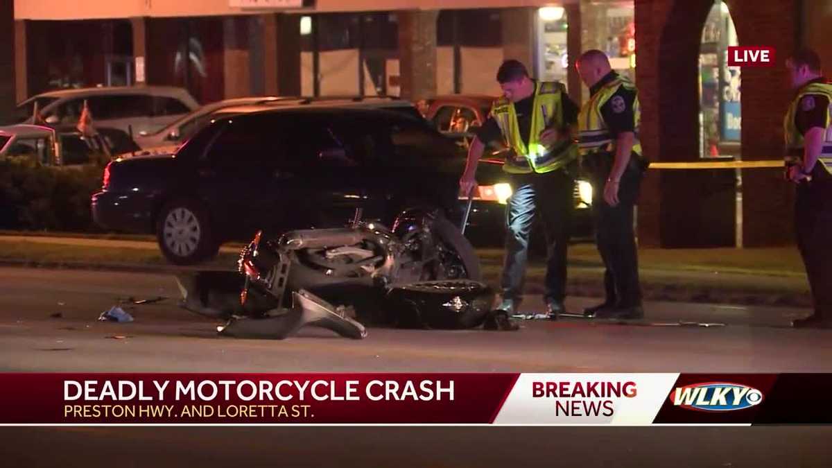 Man killed in motorcycle vs. vehicle crash on Preston Highway