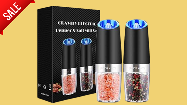 electric salt pepper shakers with light｜TikTok Search