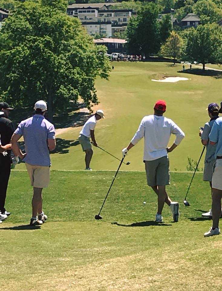 PHOTOS World's best golfers play a round at Birmingham's public golf