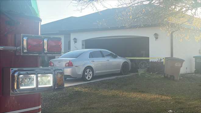 fire at cape coral home 2-8-25