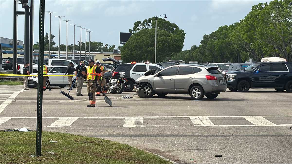 1 person dead in motorcycle crash at Fowler St and Winkler Ave in Fort Myers – NBC2 News