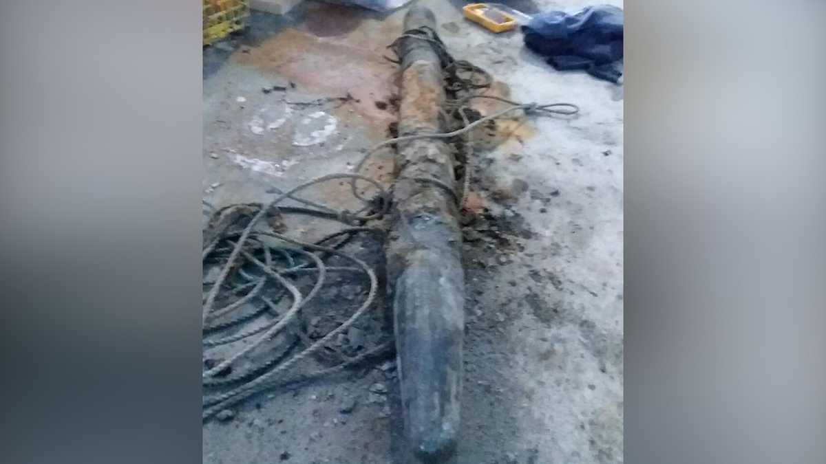 Fishing crew pulls up 'military projectile' off Maine coast, brings it ...