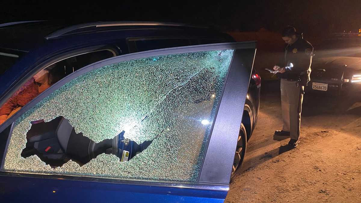 New weekend projectile shatters driver's window, no injuries reported