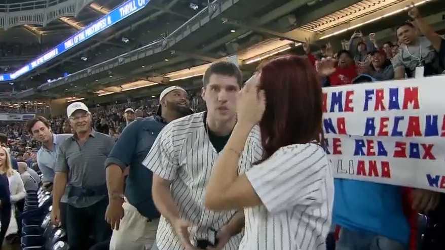 Yankee fan's proposal