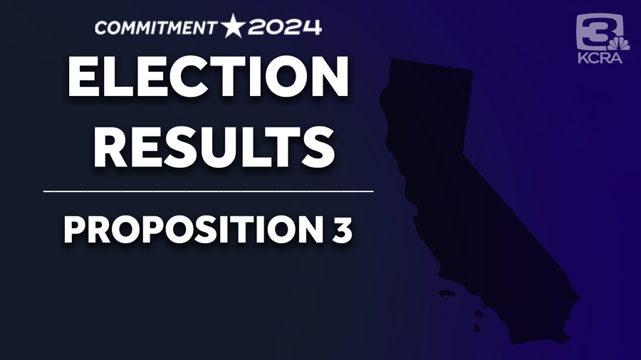 2024 election: California proposition 3 election results