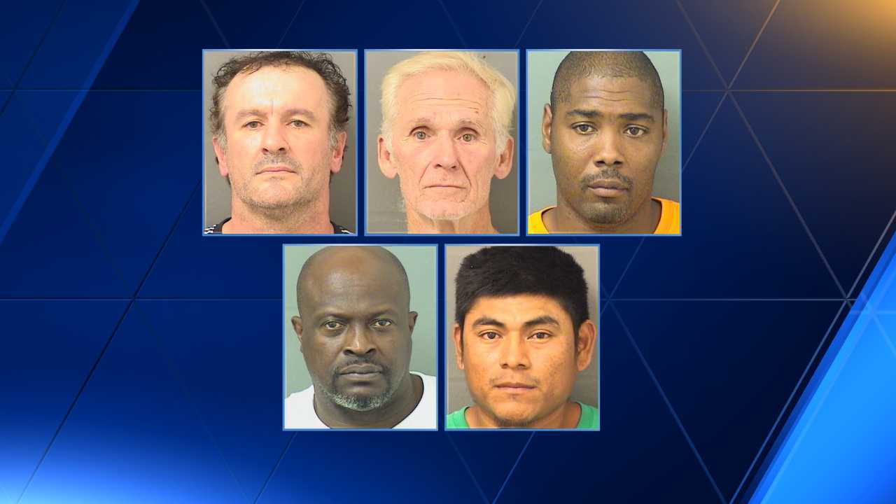 Six Men Arrested In West Palm Beach Prostitution Sting