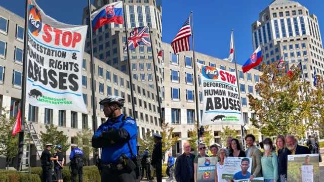 Police: 2 arrested for climbing flag poles during protest outside P&G in Cincinnati - Vimarsana News