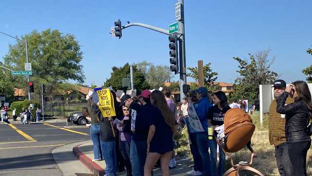 Rocklin High School students walk out in protest, call for actions to protect girls on campus - Vimarsana News