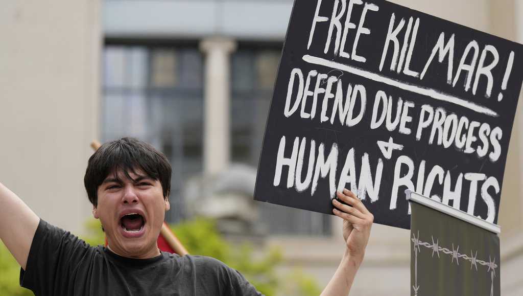 Judge orders Kilmar Abrego Garcia's release from jail before trial, but ICE plans to detain him