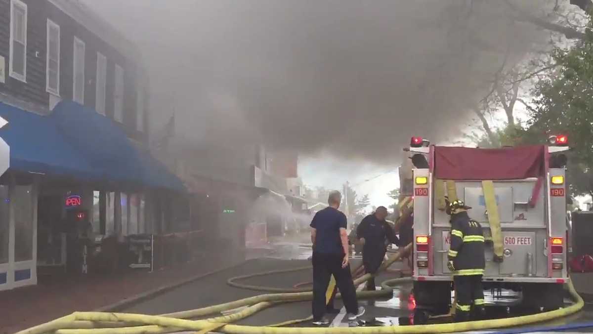 Video shows large fire in restaurant in heart of Provincetown